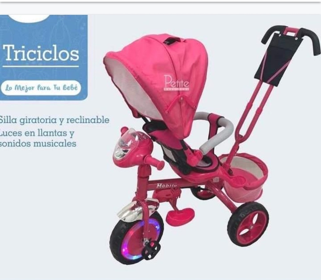 Triciclo store paseador mobilu